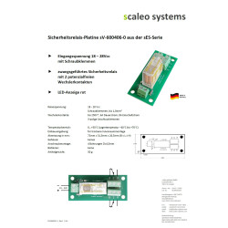 Sicherheitsrelais 24VDC